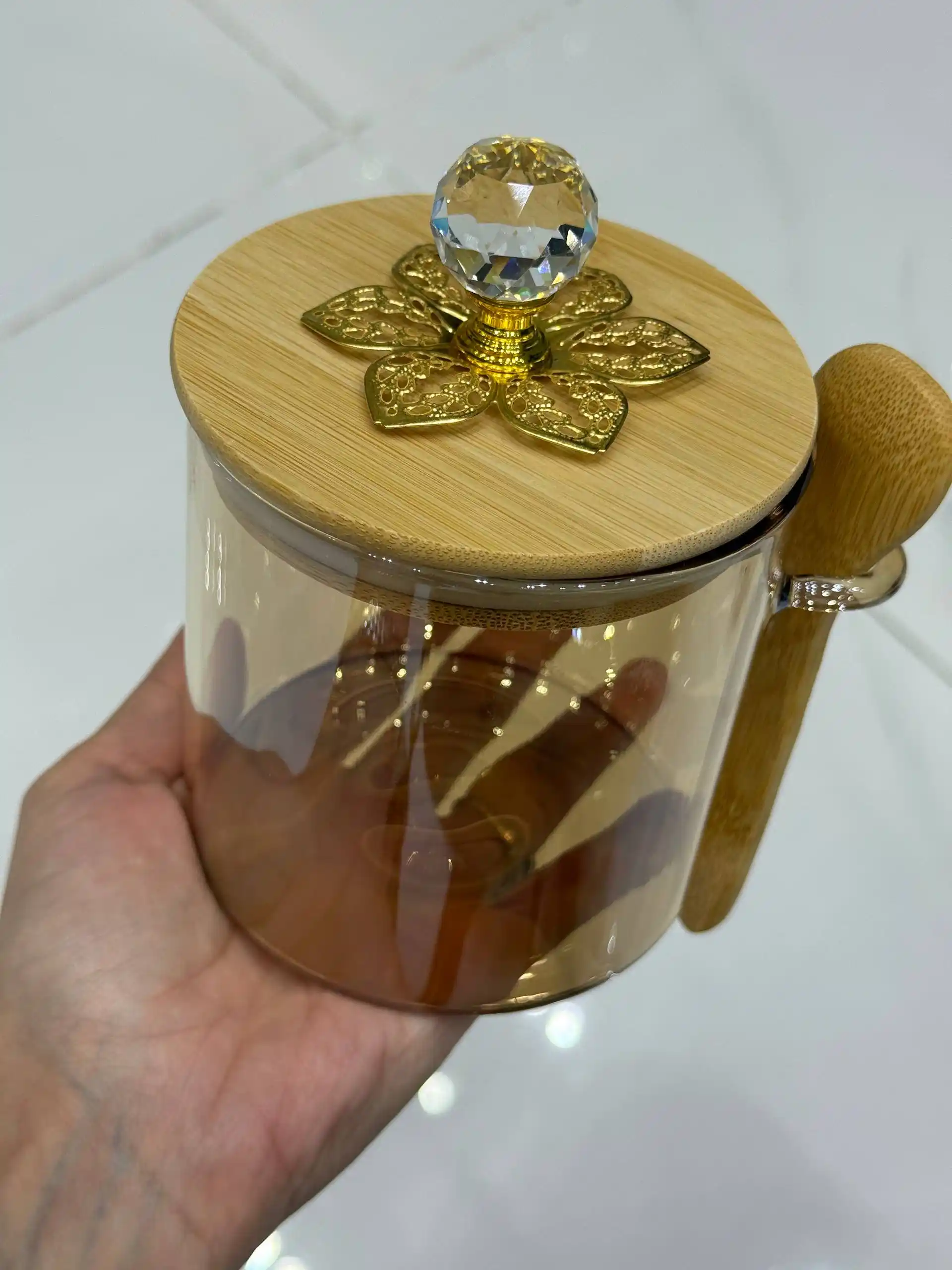 Контейнеры для сипучих продуктов, банка стекло квадрат и круглая, 1 штук