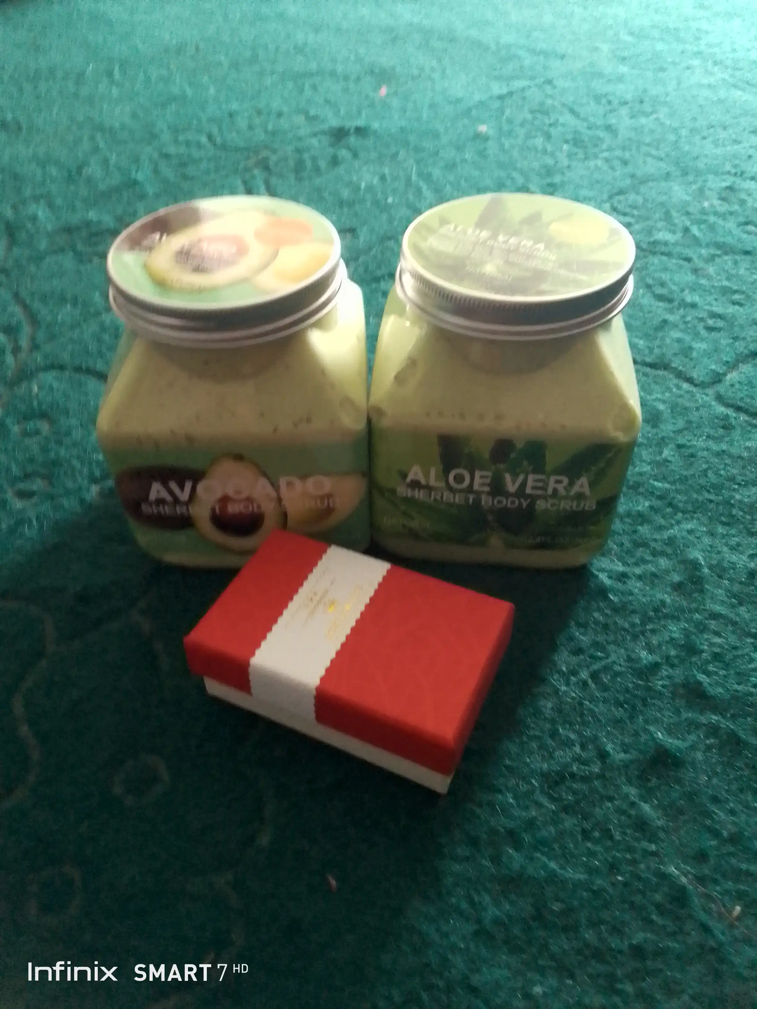 Скраб для тела и лица очищающий пилинг Wokali Sherbet Body Scrub, 500 мл