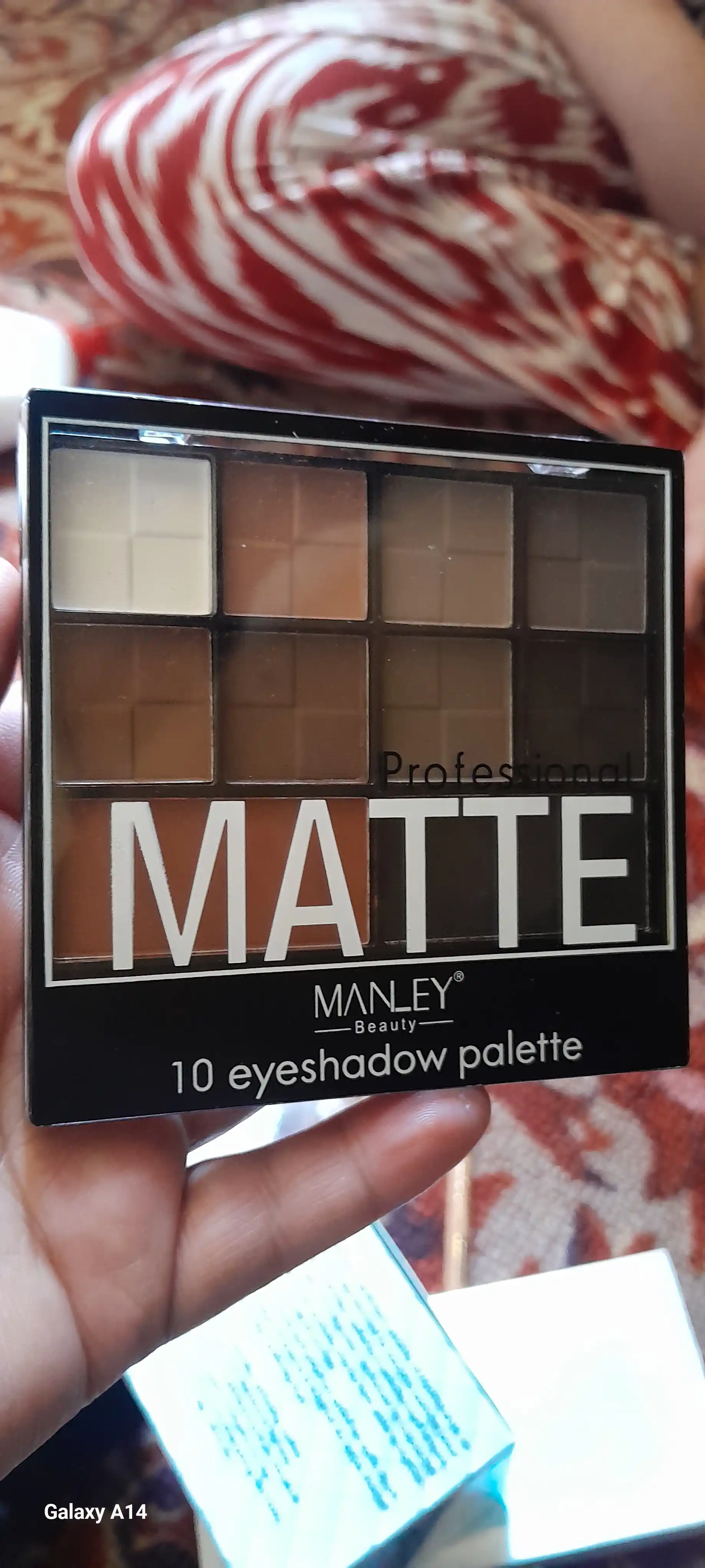 Палитра матовых теней для век, MATTE PROFESSIONAL тени для кожи вокруг глаз, из 10 цветов
