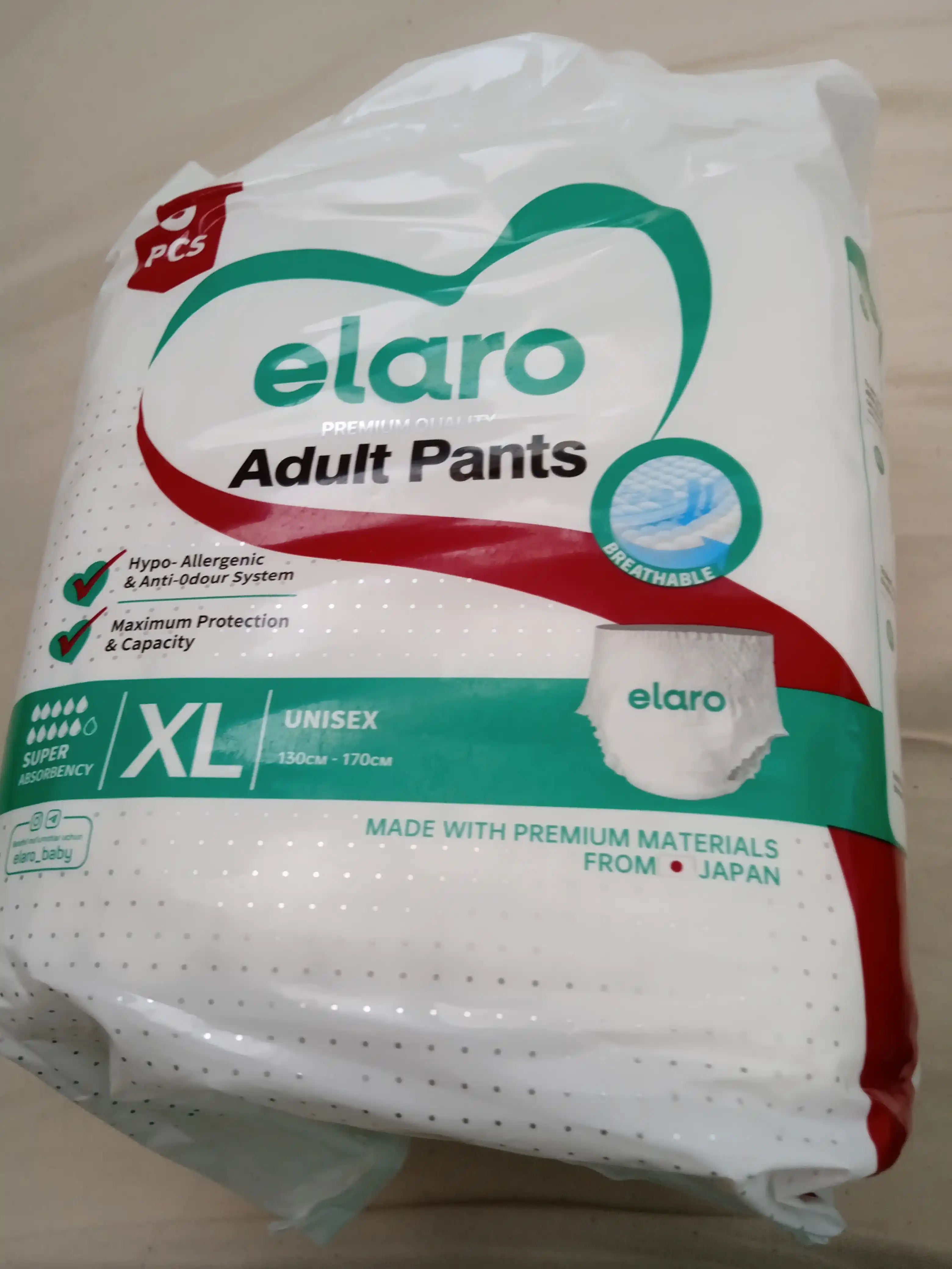 Elaro Adult Pants трусики-подгузники для взрослых, 8 шт, M - L - XL