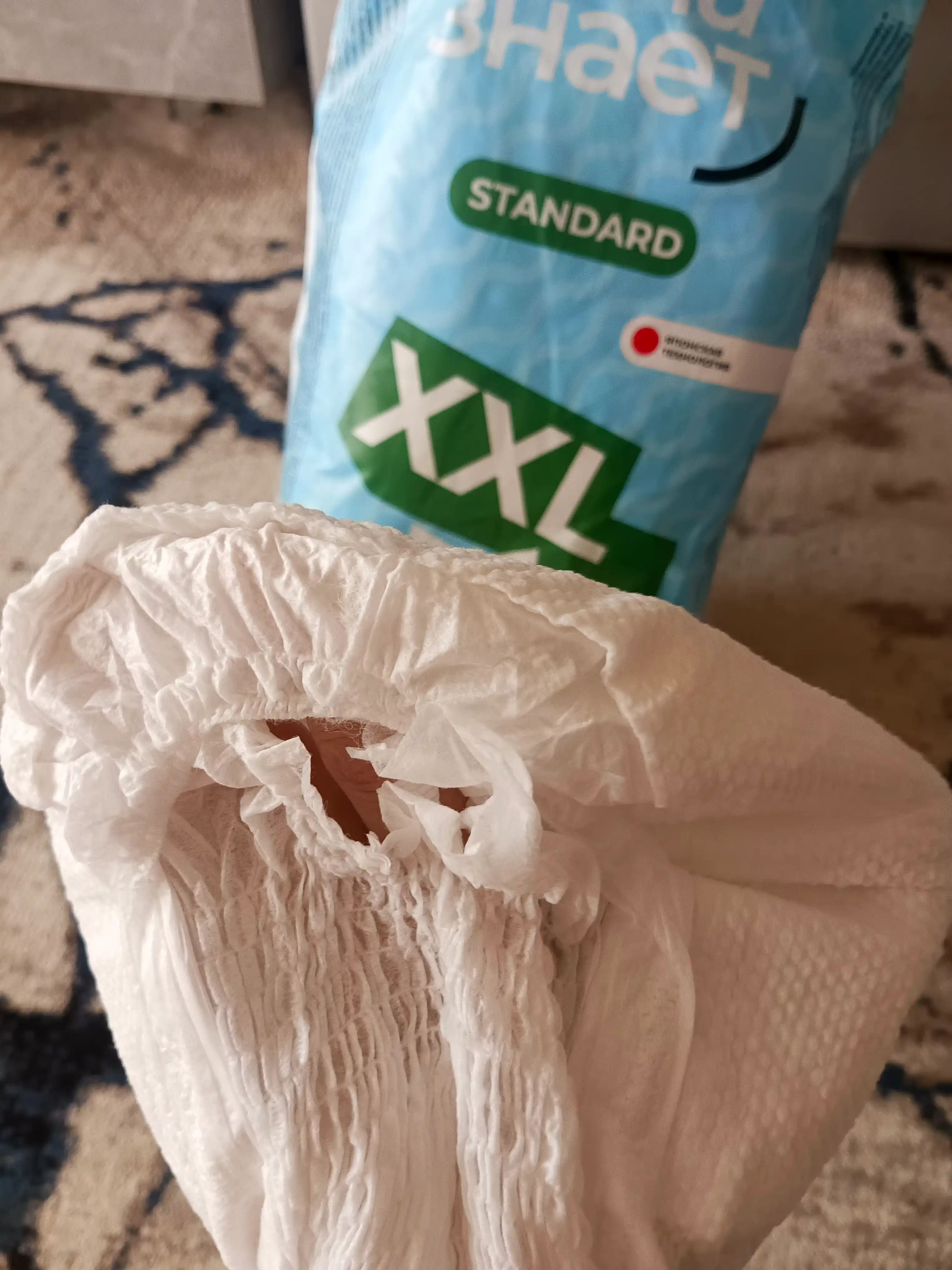 Mama Znaet bolalar uchun gipoallergen standard trusiklar, taglik o‘lchamlari M, L, XL, XLL