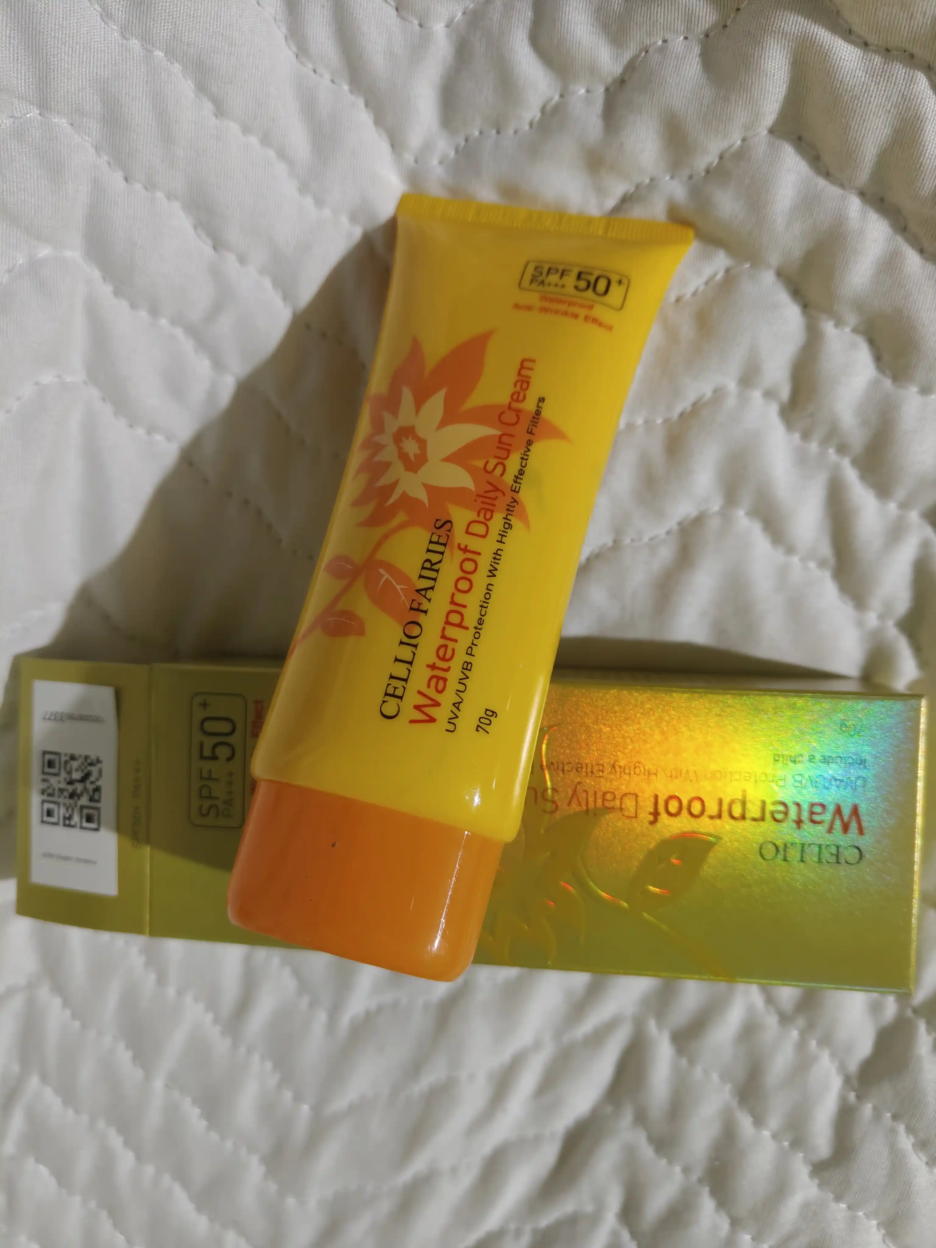 Quyoshdan himoyalovchi krem Dr. Heal Sun Cream SPF 80 PA+++, E vitamini, kokos moyi, 150 ml