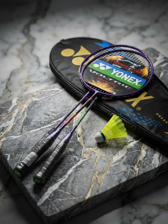 Ракетка для бадминтона, Yonex, Voltric, профессиональная, лёгкая, графит, алюминий