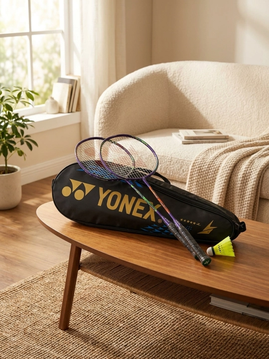 Ракетка для бадминтона, Yonex, Voltric, профессиональная, лёгкая, графит, алюминий