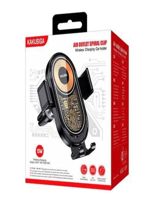 Держатель автомобильный kakusiga ksc-1061 15w black - 