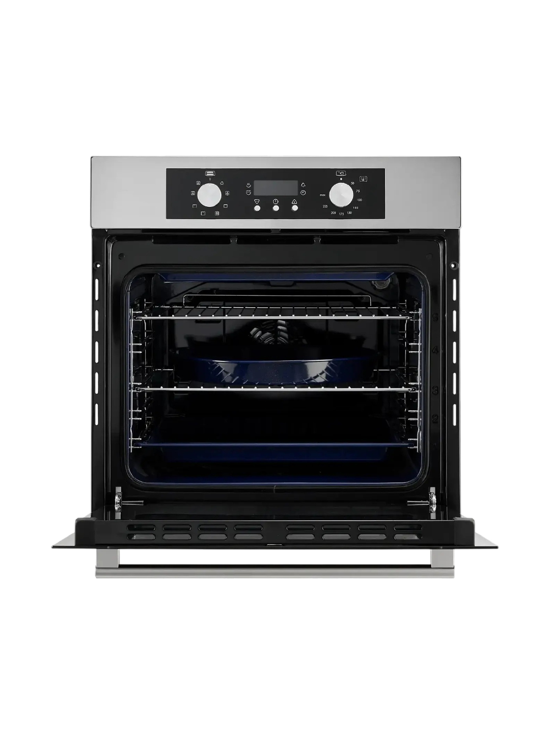 Shivaki S6703 Inox o‘rnatiladigan elektr duxovka, 58 L, konveksiya, grill, A klass