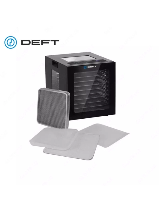 Meva va sabzavotlar uchun degidrator quritgich DEFT DTFD1008B 8 taglik