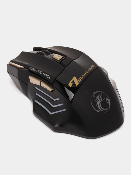 Kompyuter sichqonchasi, simsiz RGB va 2.4 Ghz Bluetooth funksiyali sichqoncha