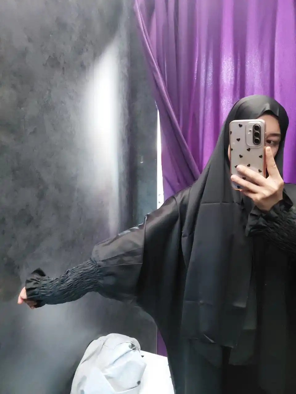 Abaya, himara, hijob, koylak+sharf, umra ziyirati, namoznik, razmer oversayz (44-56)
