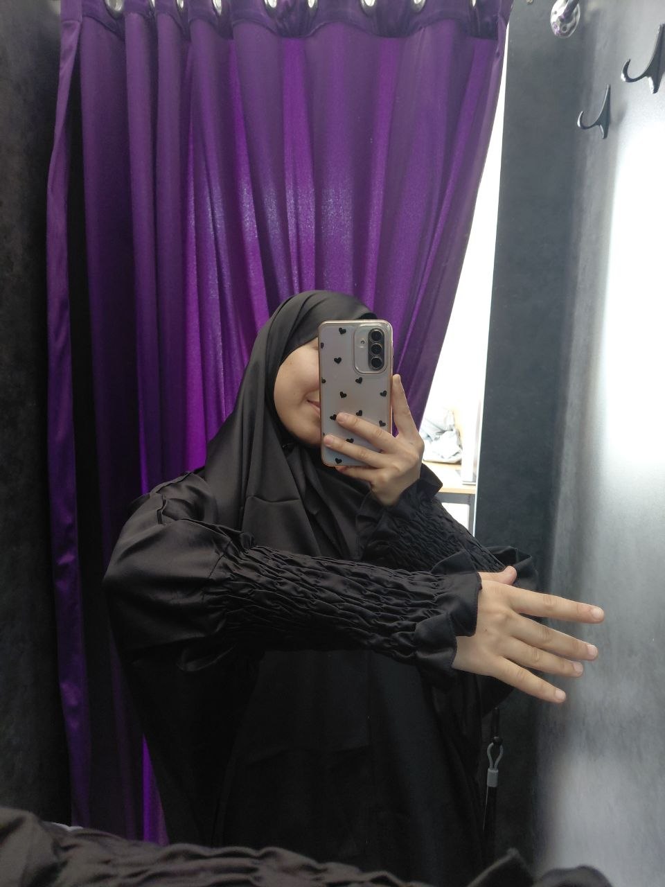Abaya, himara, hijob, koylak+sharf, umra ziyirati, namoznik, razmer oversayz (44-56)