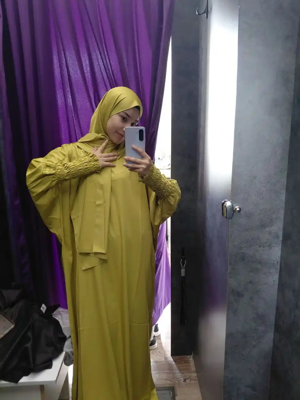 Abaya, himara, hijob, koylak+sharf, umra ziyirati, namoznik, razmer oversayz (44-56)