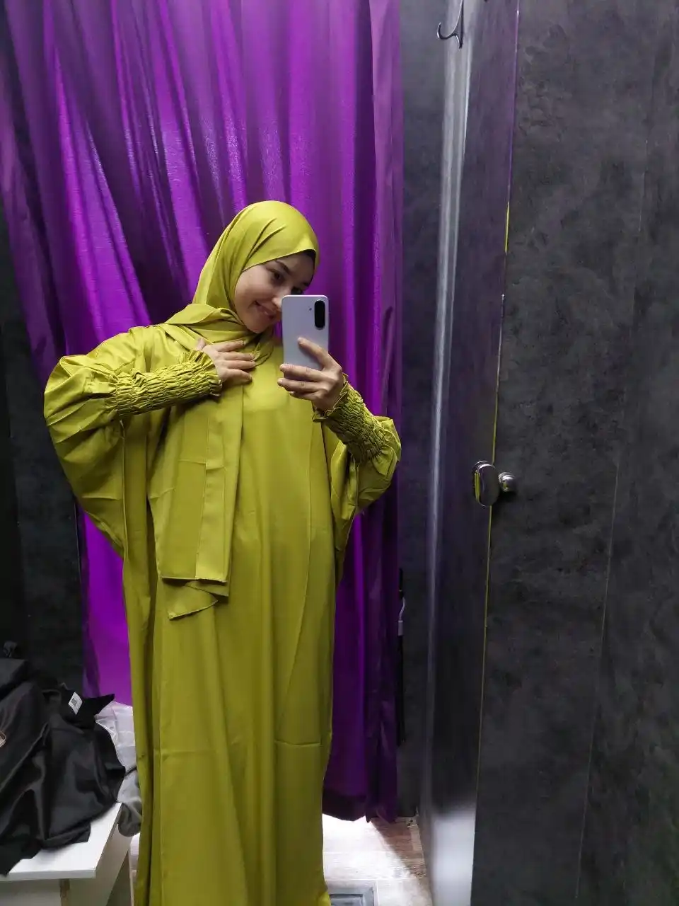 Abaya, himara, hijob, koylak+sharf, umra ziyirati, namoznik, razmer oversayz (44-56)