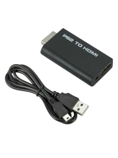 Hdmi-da PS1/PS2 konvertori, Sony PlayStation 2 uchun video+ audio adapteri - 