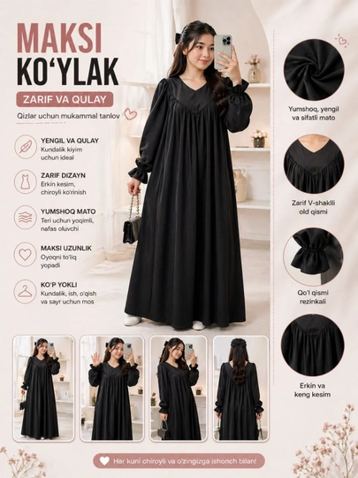 Ayollar koylagi,har kunlik koylaklar,yengil koylaklar - 