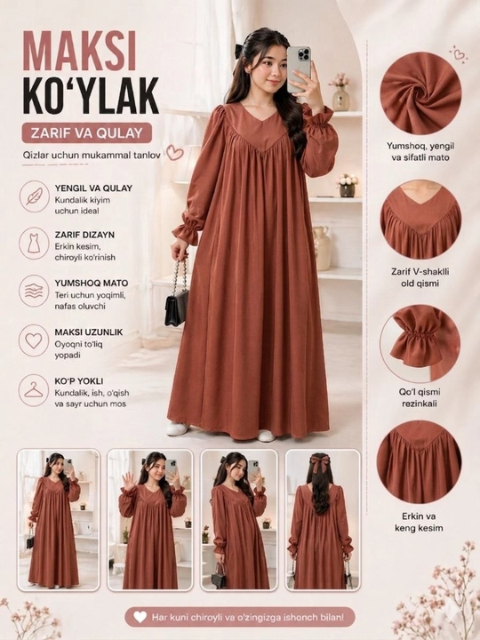 Ayollar koylagi,har kunlik koylaklar,yengil koylaklar - 