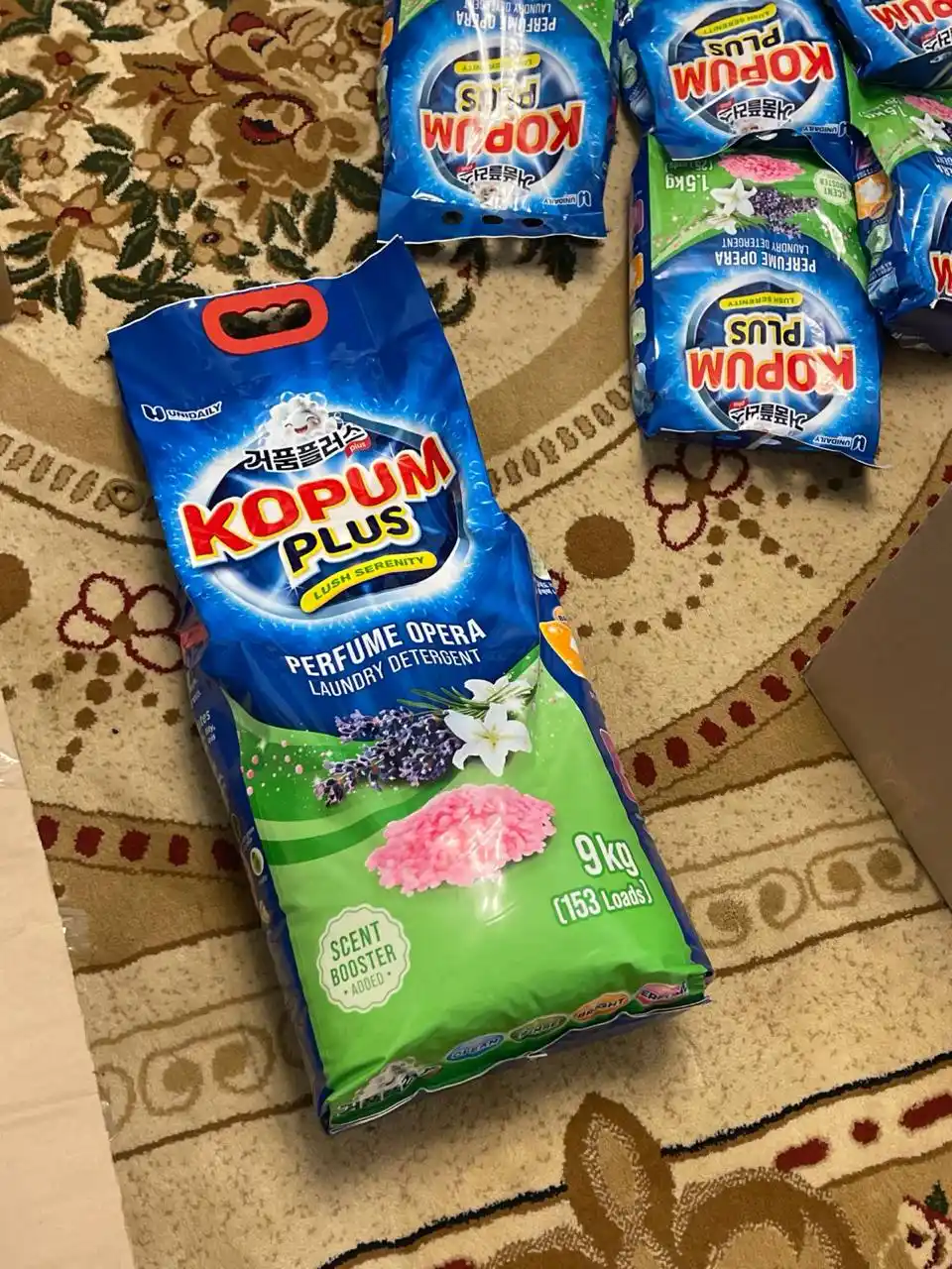 Kir yuvish kukuni, avtomat, xushbo'y iforli, Kopum plus - Koreya