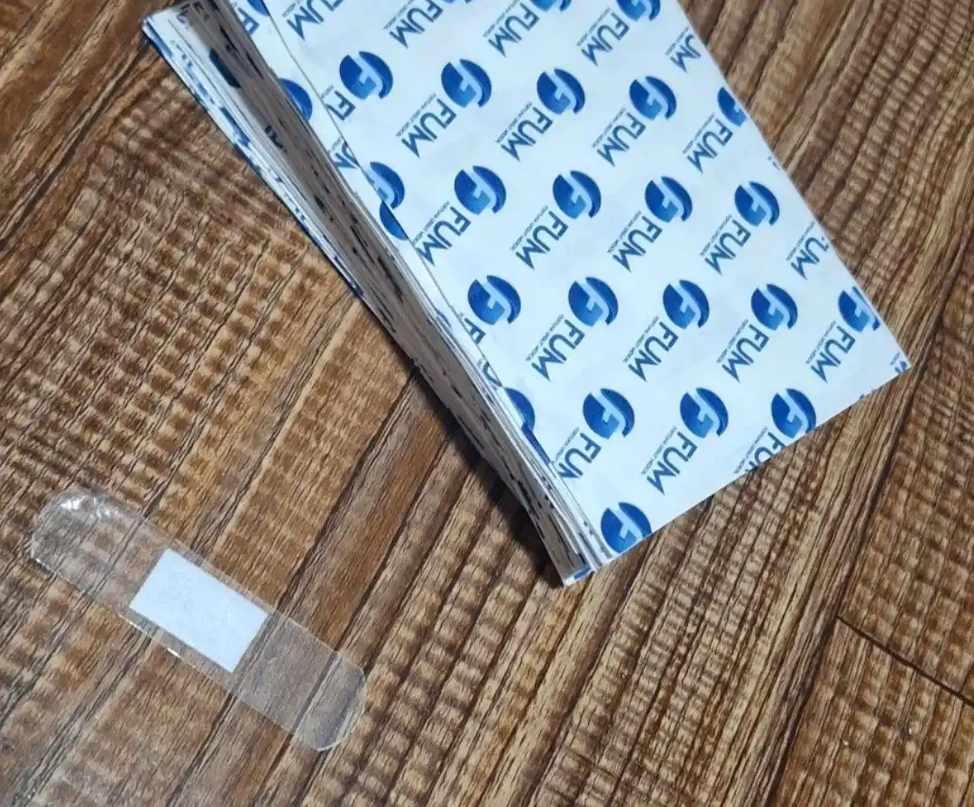 Tibbiy bakteritsid gips FUM Plast, shaffof, 100/200/500 dona