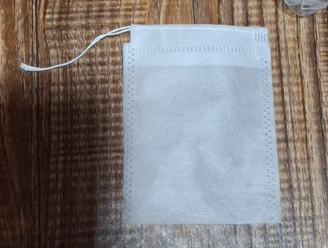 Filtr paketi choy, qahva, o'tlar, ziravor, choynak, termos uchun, bir martalik