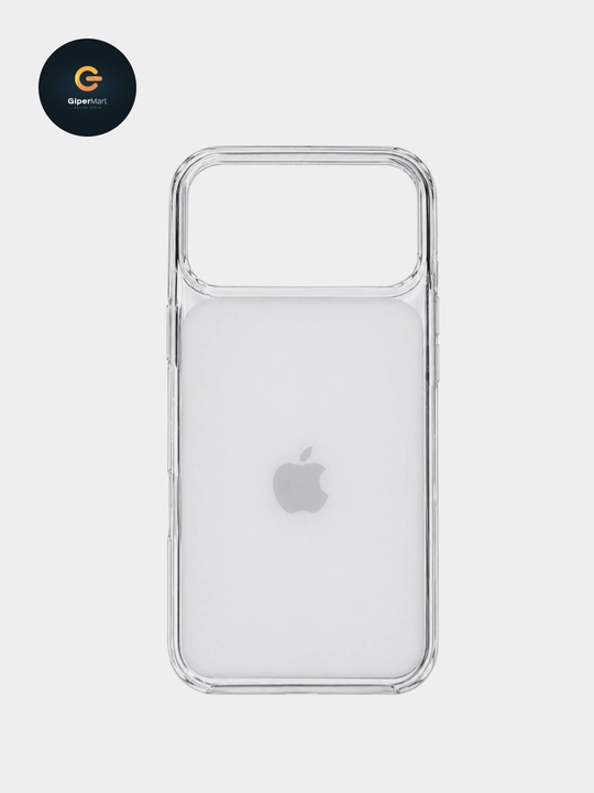 Прозрачный чехол с MagSafe для iPhone 17 Pro/Pro Max.  Пластиковый чехол c анимацией IC