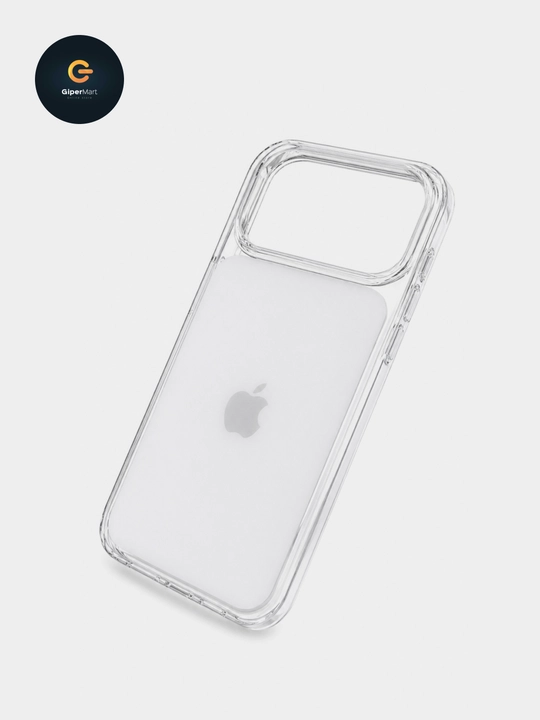 Прозрачный чехол с MagSafe для iPhone 17 Pro/Pro Max.  Пластиковый чехол c анимацией IC