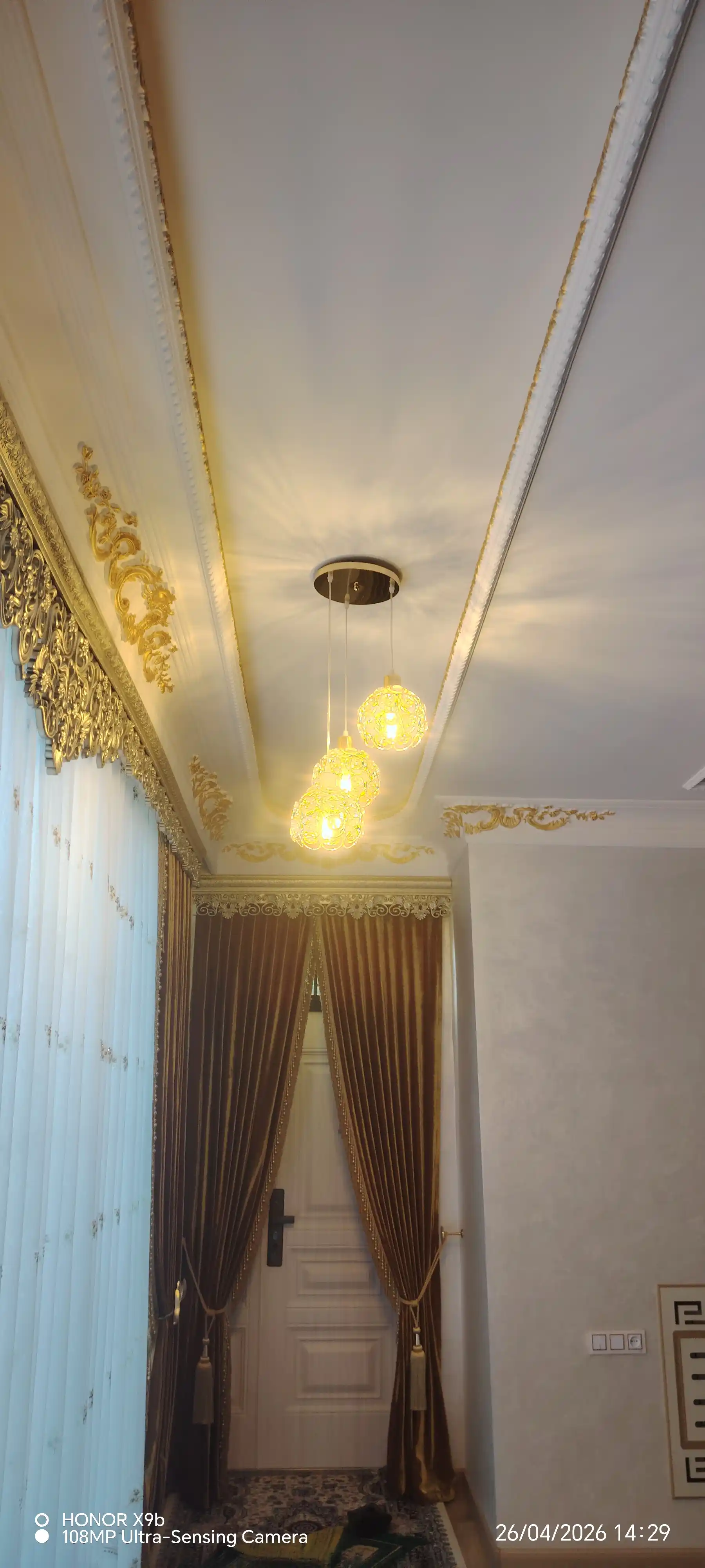 LED, lampa, filament, ST64 E27 6W 2700K - Sariq rang, TESS retro Edison dekorativ