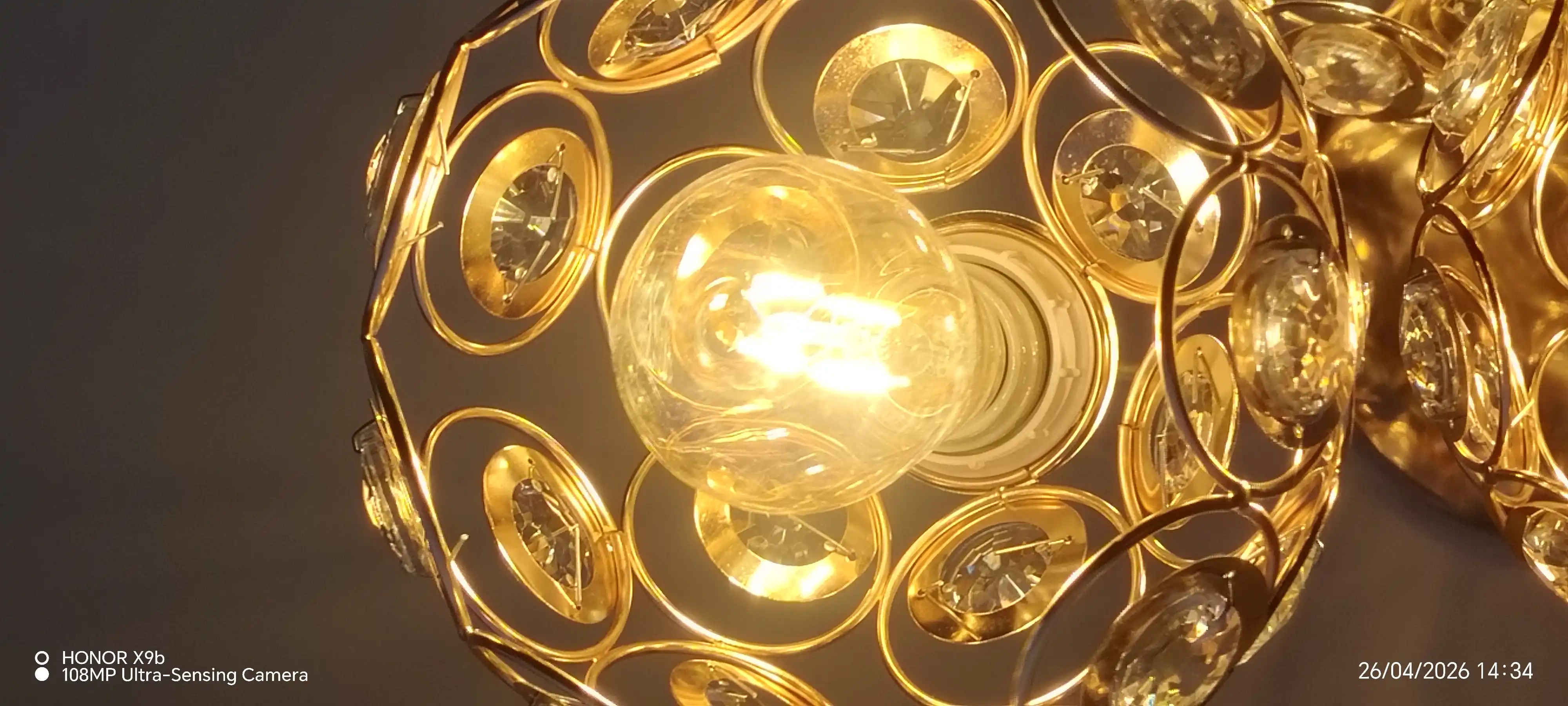 LED, lampa, filament, ST64 E27 6W 2700K - Sariq rang, TESS retro Edison dekorativ