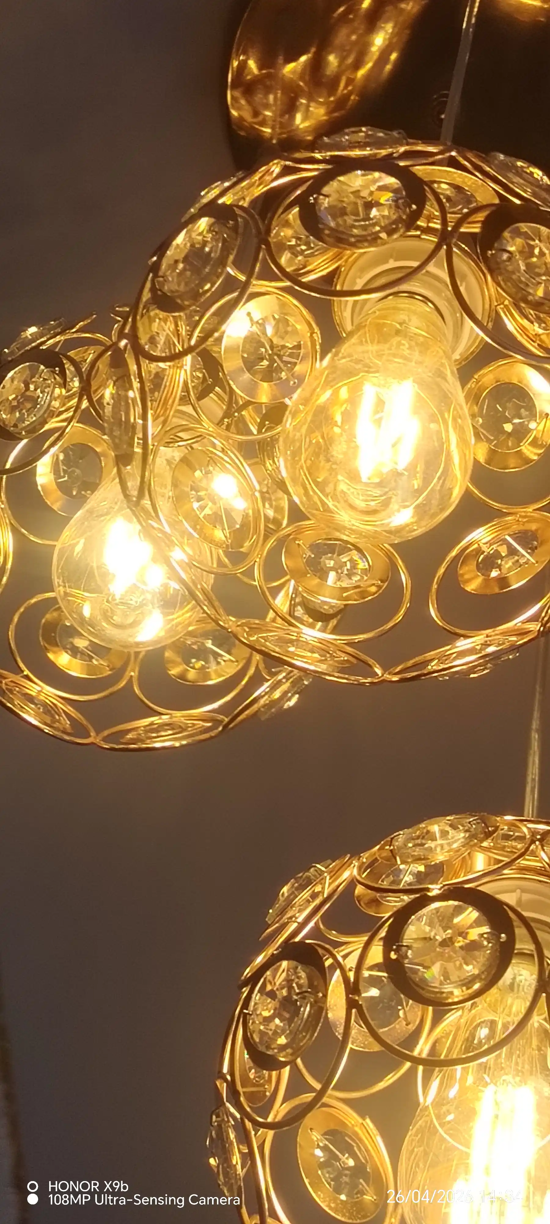 LED, lampa, filament, ST64 E27 6W 2700K - Sariq rang, TESS retro Edison dekorativ