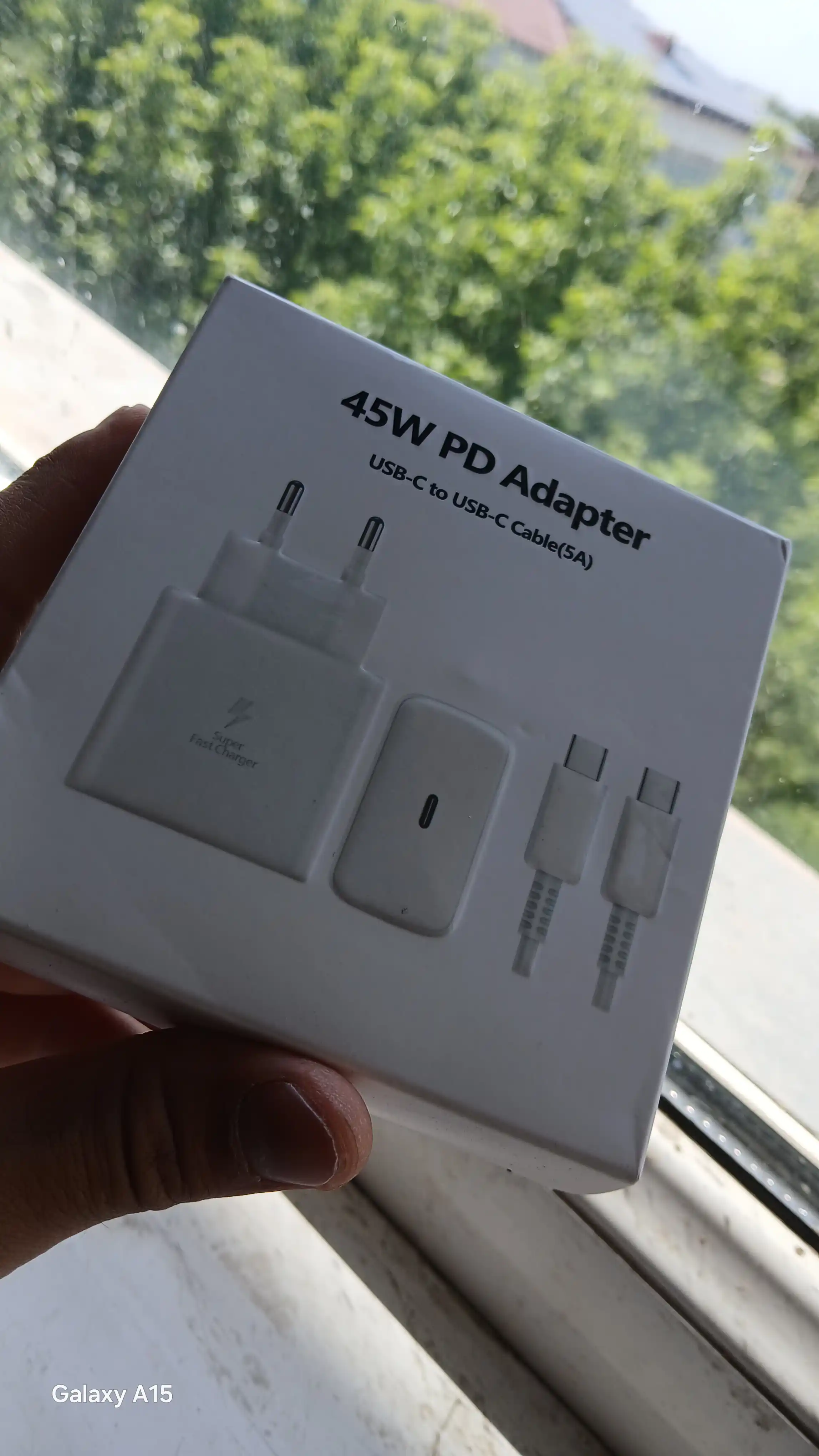 Зарядное устройство Samsung 45 Вт, 25 Вт, кабель Type-C, быстрое зарядное устройство