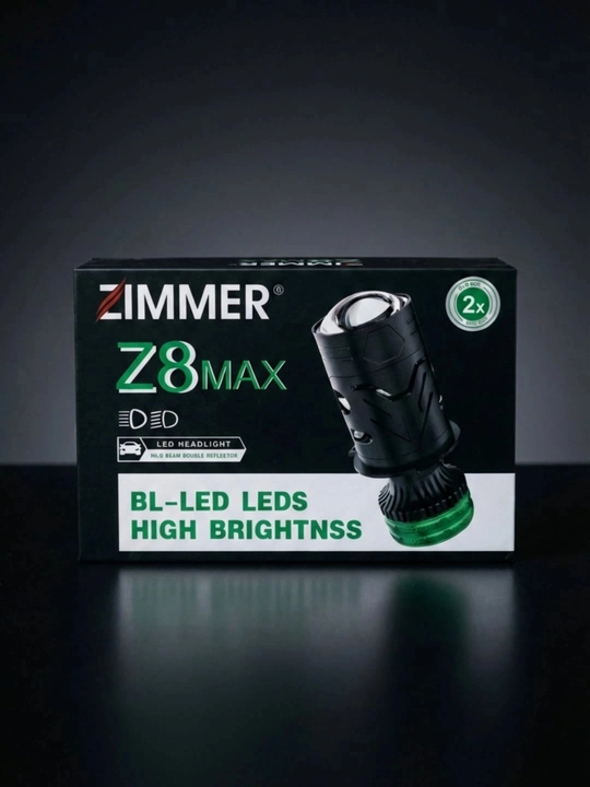 Zimmer Z8 MAX H4 yangi avlod led Lampasi BI-LED evektini beruvchi lampa