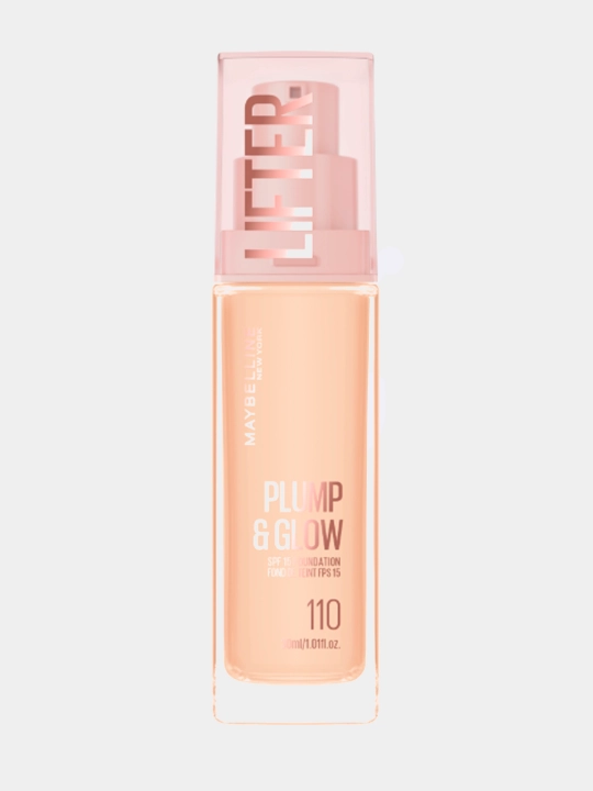Maybelline New York Lifter Plump&Glow Foundation tonal kremi, SPF15, 110 rang, 30 ml - 