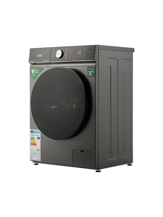 Стиральная машина Artel ART-WM6002 S Pure 6 кг, серая, инвертор, паровая стирка - 