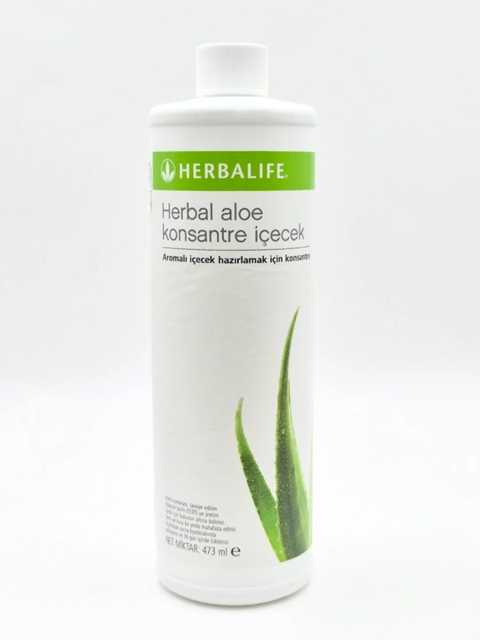 Herbal Aloe — aloe vera asosidagi konsentrat ichimlik, 473 ml