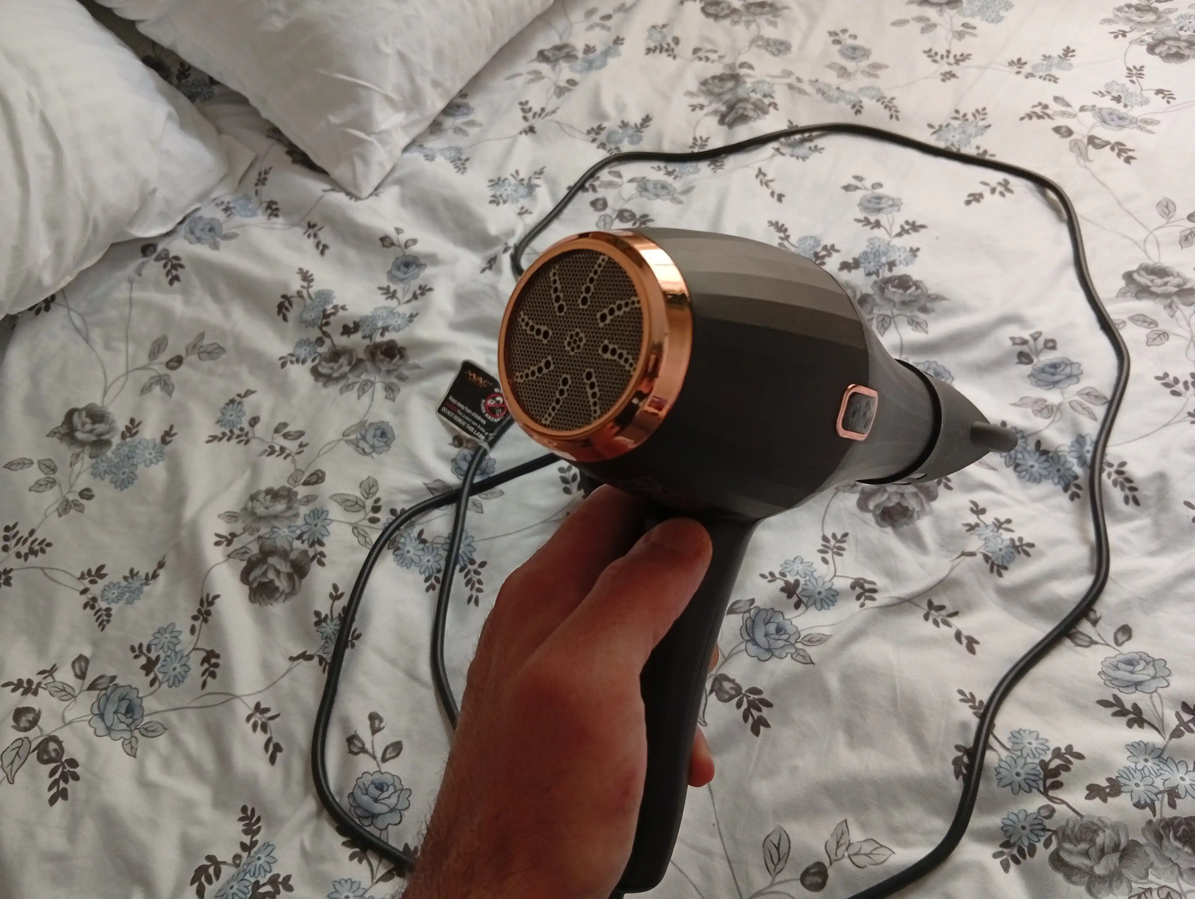 Professional fen soch quritgich MAC styler MC-6641, quritish va turmaklash uchun, 2400W