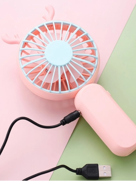 Mini USB portativ ventilyator – yig‘iladigan va qayta zaryadlanuvchi