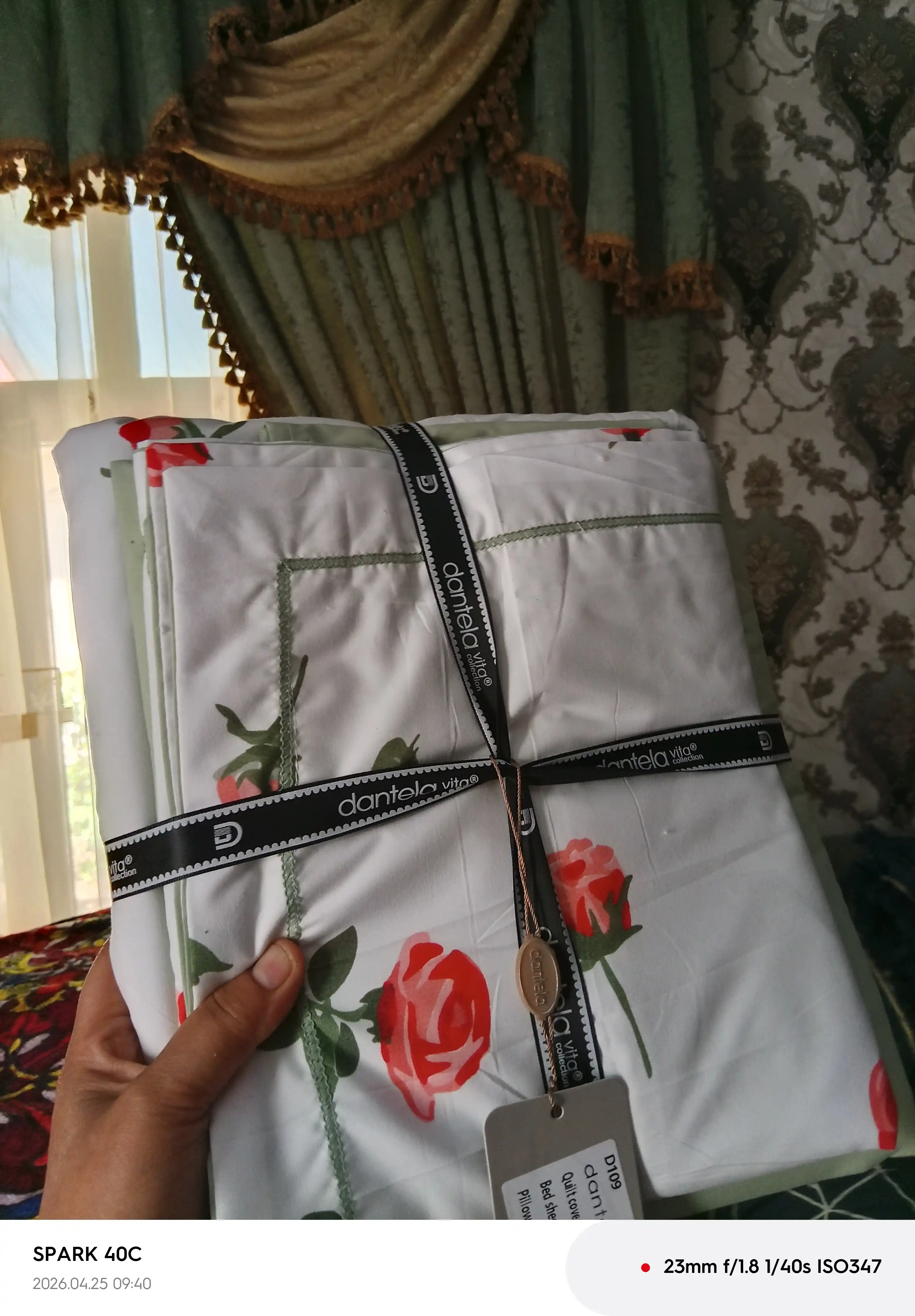 Постельное белье, XB Satin Stripe, 4 предмета, 100% хлопок, Dantela Vita