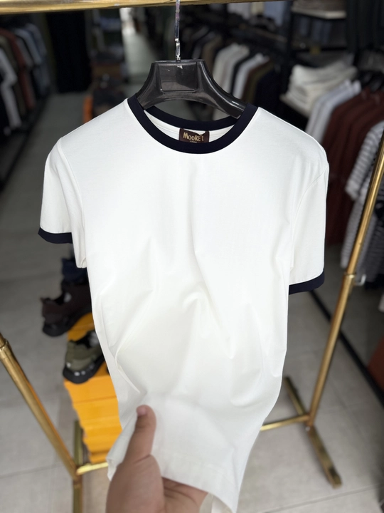 Erkaklar futbolkasi, Misr paxtasidan, premium sifat, oddiy klassik model, o‘lchamlar M–3XL