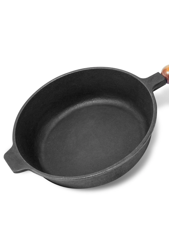 Chuqur cho‘yan tova Davr Metall yog‘och tutqichli 240/260/280 mm