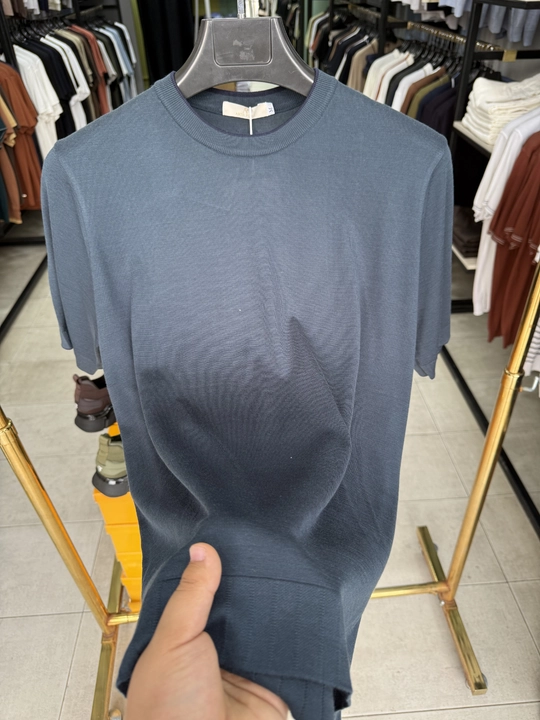 Erkaklar futbolkasi premium Misr paxtasi, havo o‘tkazuvchi, oddiy klassik, M–3XL