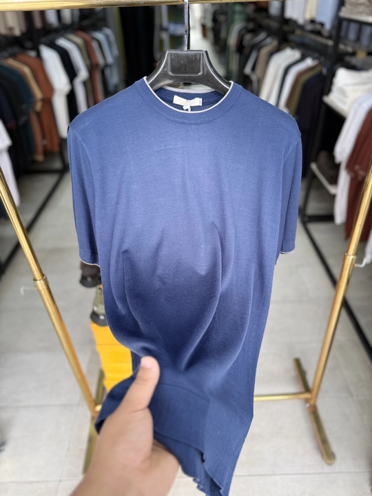 Erkaklar futbolkasi premium Misr paxtasi, havo o‘tkazuvchi, oddiy klassik, M–3XL