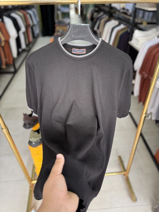 Erkaklar futbolkasi premium Misr paxtasi, havo o‘tkazuvchi, oddiy klassik, M–3XL