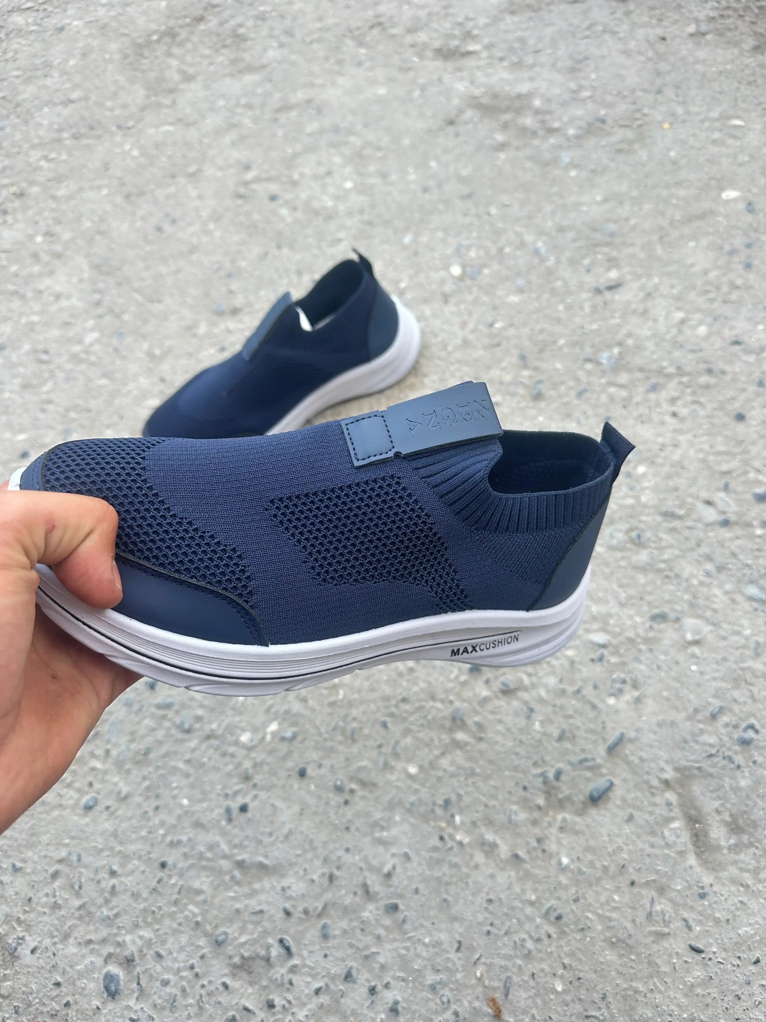 Erkaklar uchun kundalik yozgi slip-on krossovkalar (bog‘ichsiz) 40-44