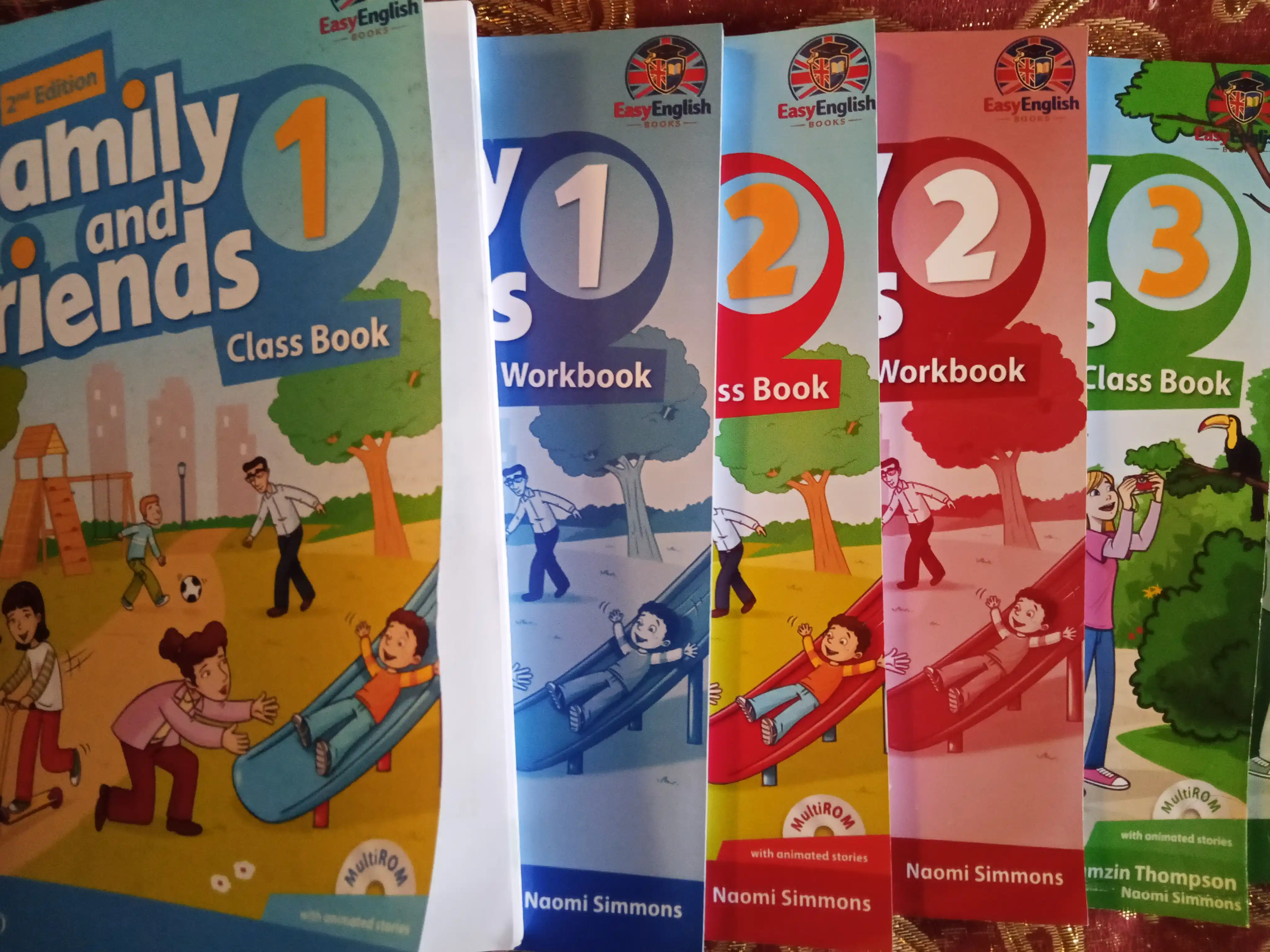 Family and Friends 0, 1, 2, 3, 4, 5 Class Book + Workbook