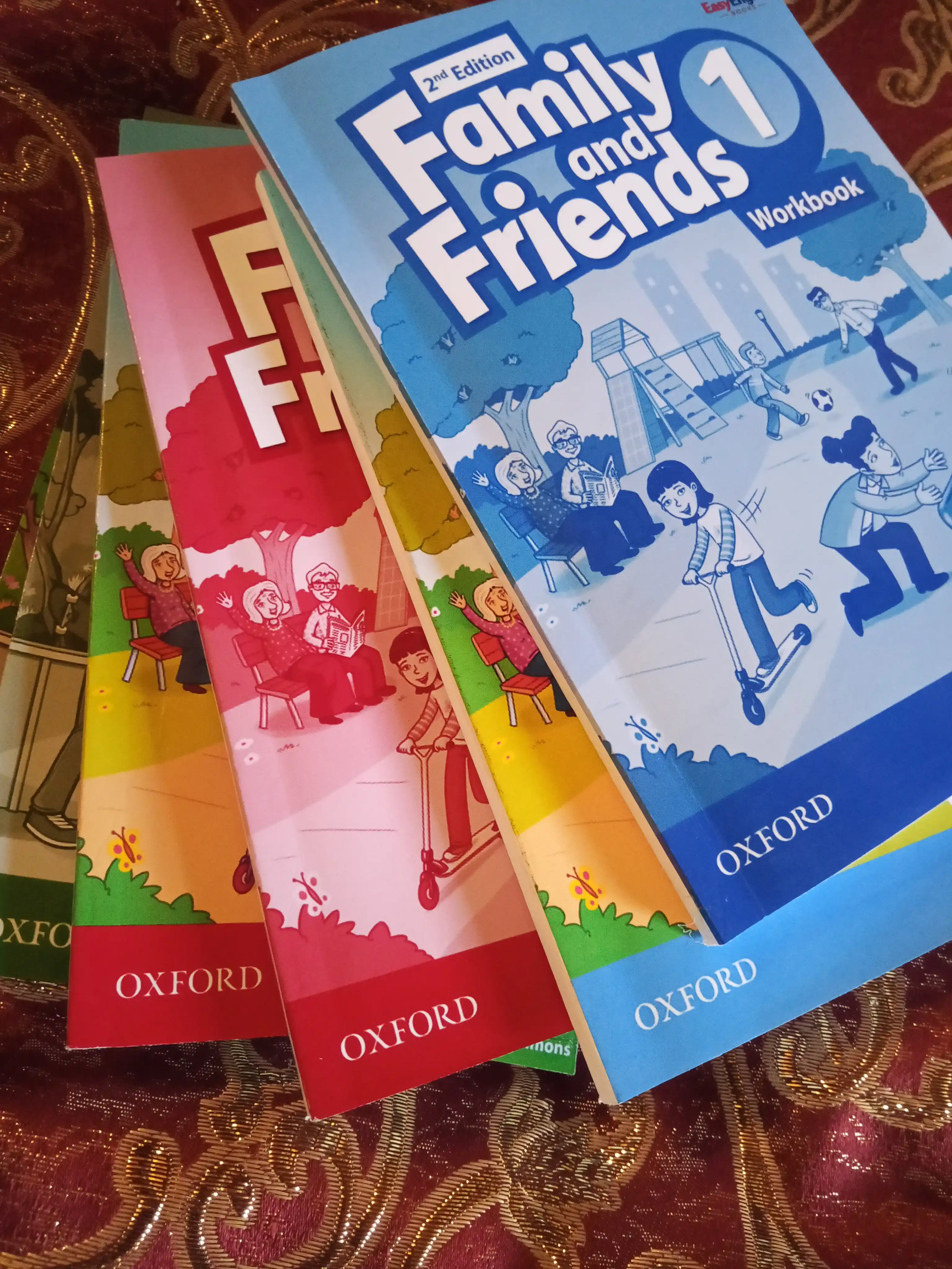 Family and Friends 0, 1, 2, 3, 4, 5 Class Book + Workbook
