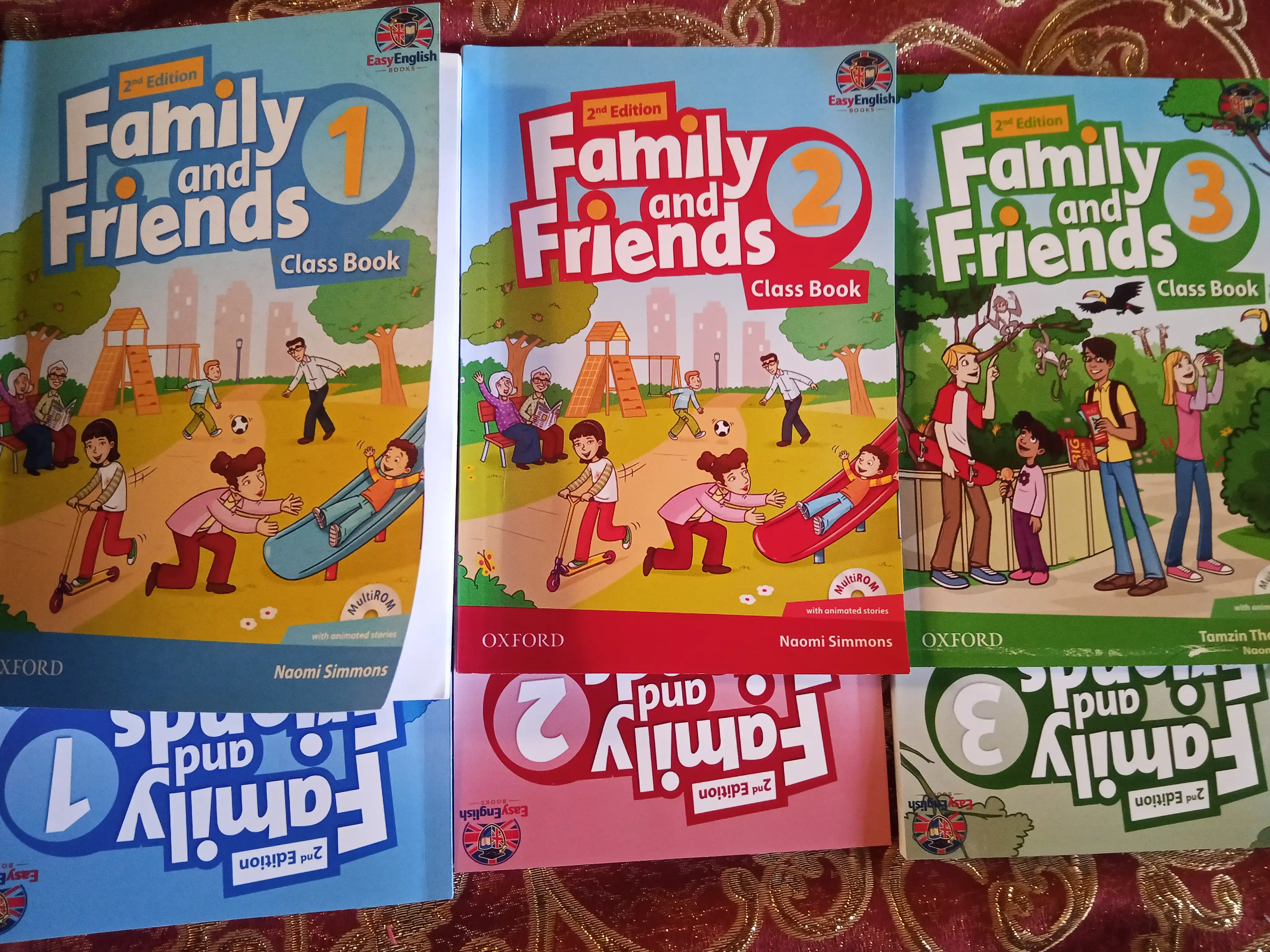 Family and Friends 0, 1, 2, 3, 4, 5 Class Book + Workbook