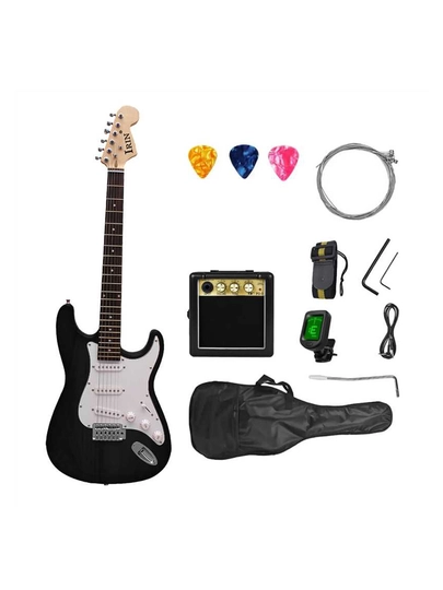 IRIN ST-700 elektr gitara 39 dyum klassik, 3W kuchaytirgichli yangi boshlovchilar to‘plami 7