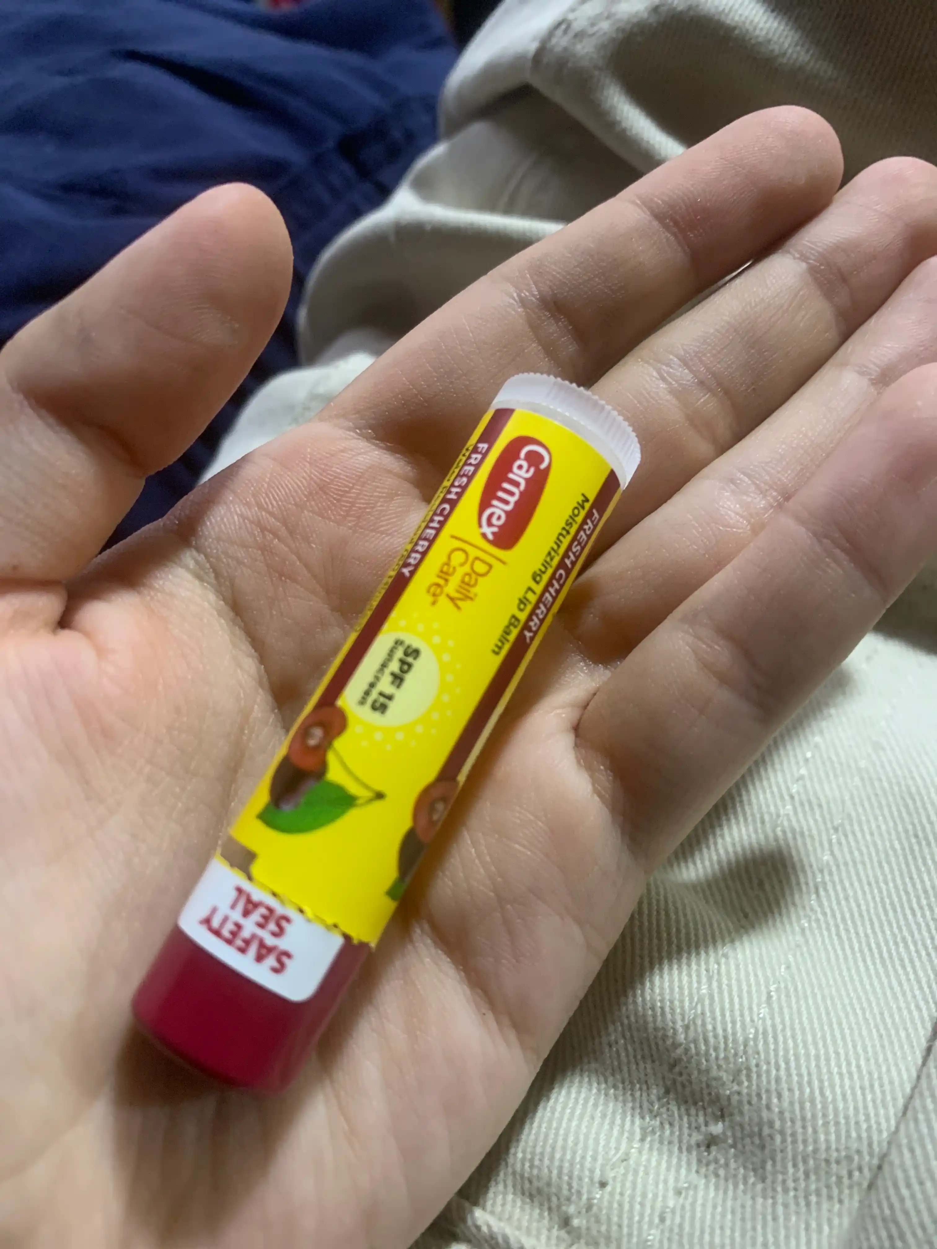 Бальзам для губ Carmex Tyubik, SPF 15, вишня