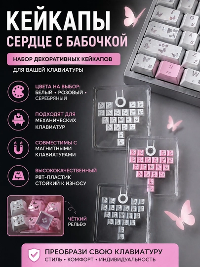 Прозрачные кейкапы, яркость твоего сетапа в каждом клике