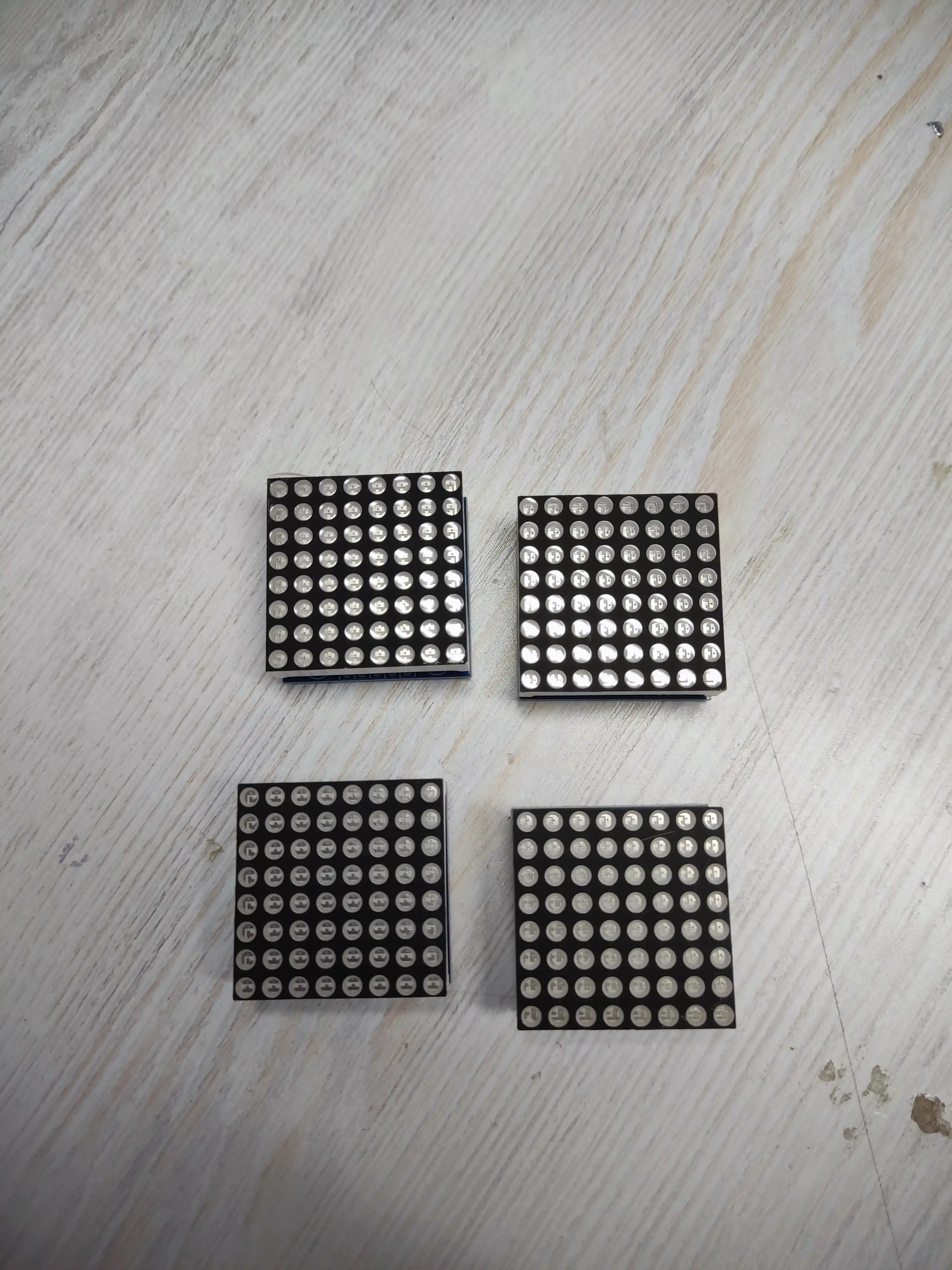 Arduino uchun 8x8 LED Matritsa MAX7219 moduli (Qizil, Yashil, Ko'k ranglar)