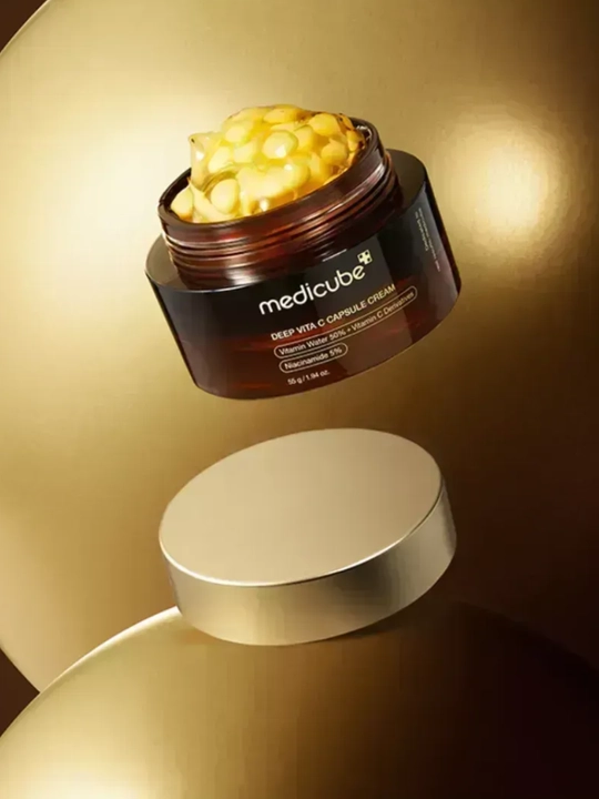 Yuz uchun kapsulali krem PDRN Medicube Capsule Cream, yoritish va lifting - 