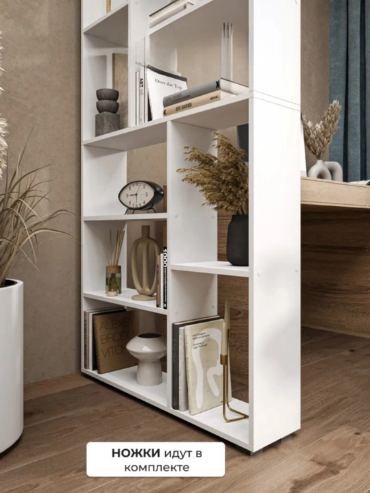 Kitoblar va o'yinchoqlar uchun polga qo'yiladigan tokchalar 174x85x20